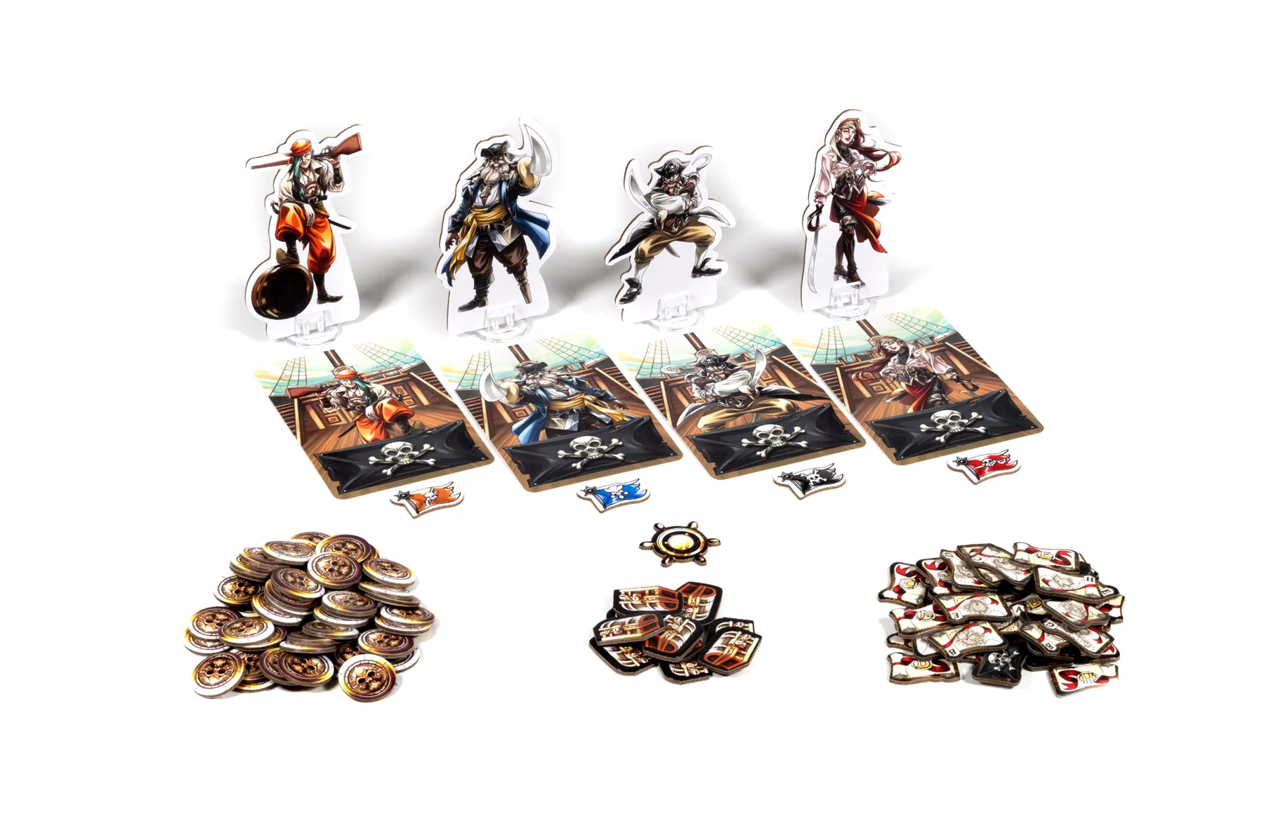 To Glory! Pirate Dexterity Board Game (English) [1]