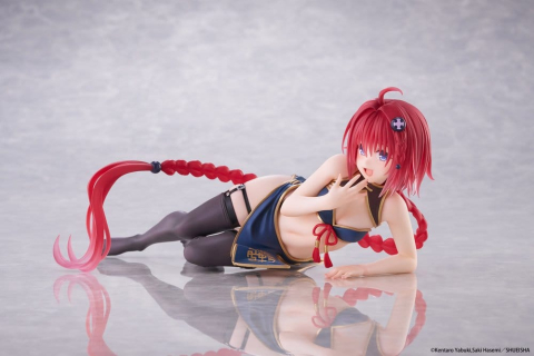 To Love-Ru Darkness Desktop Cute PVC Figure Mea Kurosaki (Chinese Dress Ver.) 13 cm [7]
