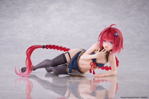 To Love-Ru Darkness Desktop Cute PVC Figure Mea Kurosaki (Chinese Dress Ver.) 13 cm [6]