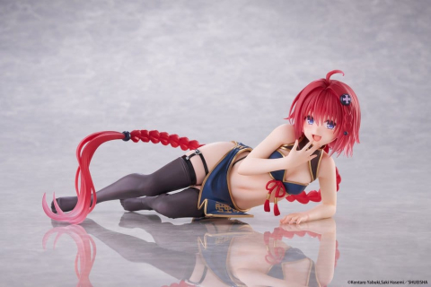 To Love-Ru Darkness Desktop Cute PVC Figure Mea Kurosaki (Chinese Dress Ver.) 13 cm [11]