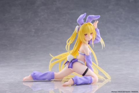 To Love-Ru Darkness MOFLOCK PVC Figure Golden Darkness (Fluffy Bunny Ver.) 13 cm [11]
