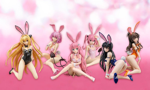 To Love-Ru Darkness PVC Figure 1/4 Lala Satalin Deviluke: Bare Leg Bunny Ver. 280mm [6]