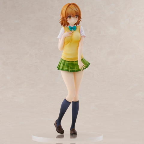 To Love-Ru Darkness School Uniform Series PVC Figure Riko Yuzaki 28 cm [16]