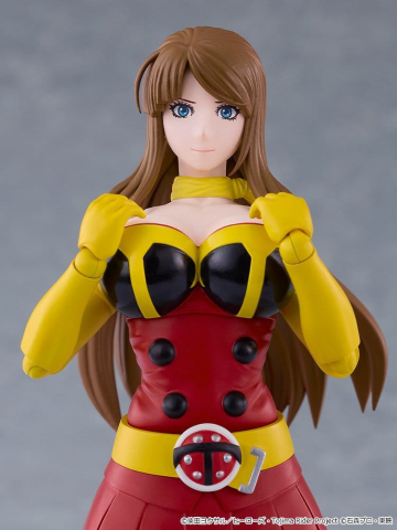 Tojima Wants to Be a Kamen Rider Figma Action Figure Yuriko Okada (Electro-Wave Human Tackle Ver.) 14 cm [6]