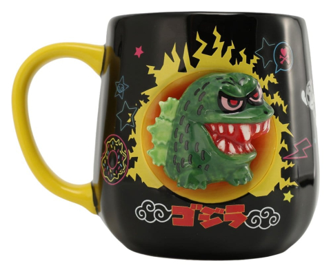 Tokidoki x Godzilla Mug 2D Relief Figural [1]