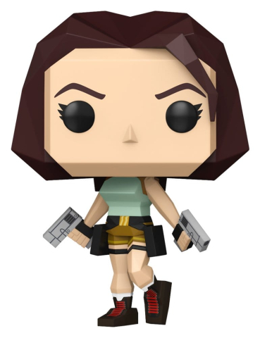 PRECOMENZI - Tomb Raider POP! Games Vinyl Figure Lara Croft(Polygon) 9 cm