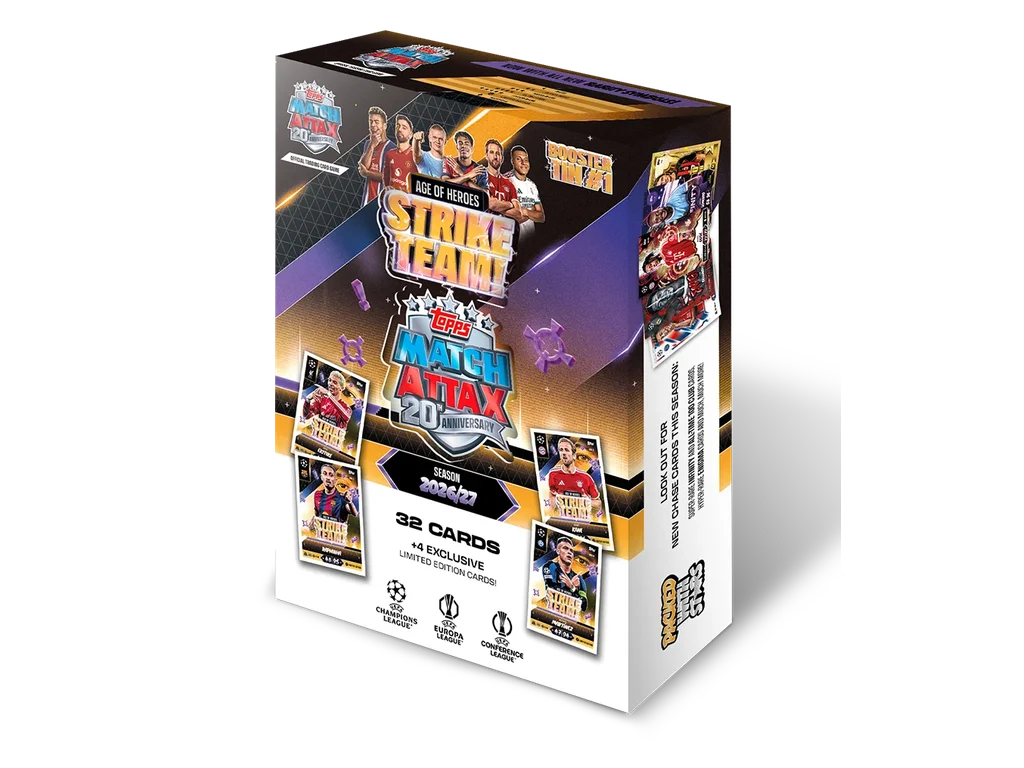 Topps Match Attax UEFA 2026/27 Age of Heroes Mini Tin design aleatoriu [0]