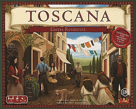 Board Games - Toscana aka Tuscany Essential Edition (2021 Romanian Edition)