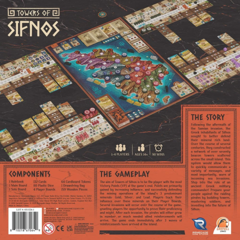 Games - Towers of Sifnos Board Game *English Version*