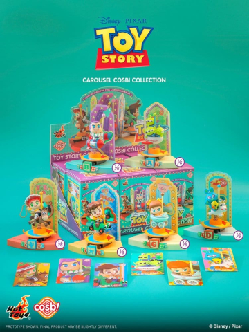 Toy Story Cosbi Mini Figures Carousel Collection 10 cm Blind Box Display (6) [8]