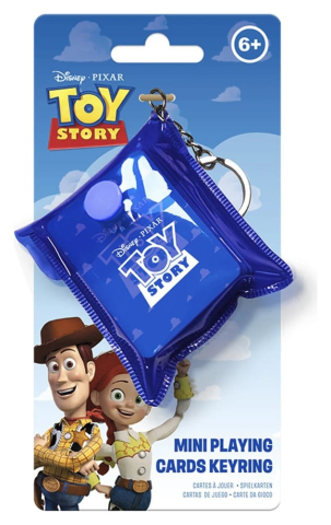 PRECOMENZI - Toy Story Keychain Mini Playing Cards