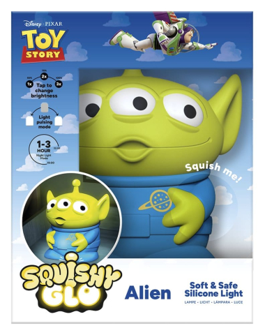 PRECOMENZI - Toy Story SquishyGlo Silicon Light Alien Rechargeable