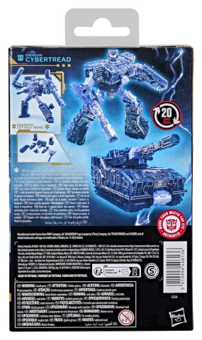 PRECOMENZI - Transformers Age of the Primes Deluxe Class Action Figure Energon Cybertread 14 cm
