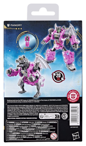 PRECOMENZI - Transformers Age of the Primes Deluxe Class Action Figure Fangry 13 cm