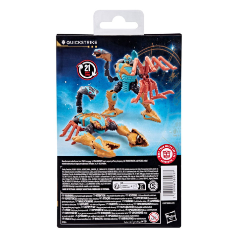 Jucarii - Transformers Age of the Primes Deluxe Class Action Figure Quickstrike 14 cm