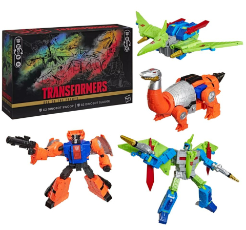 Transformers Age of the Primes Dinobot Swoop & Sludge [0]