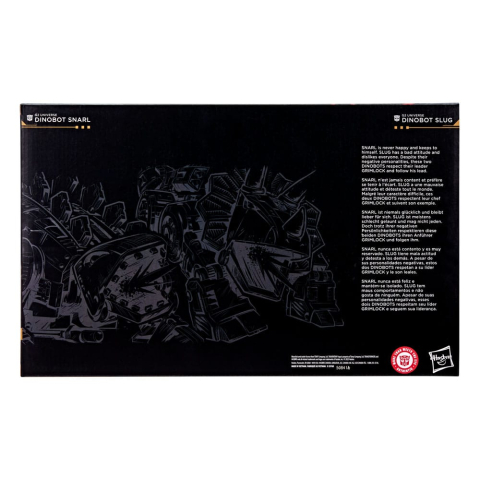 PRECOMENZI - Transformers Age of the Primes Leader Class Action Figure G2 Universe Dinobots Snarl & Slug 19 cm