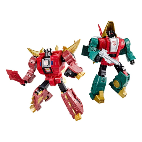 Transformers Age of the Primes Leader Class Action Figure G2 Universe Dinobots Snarl & Slug 19 cm [4]