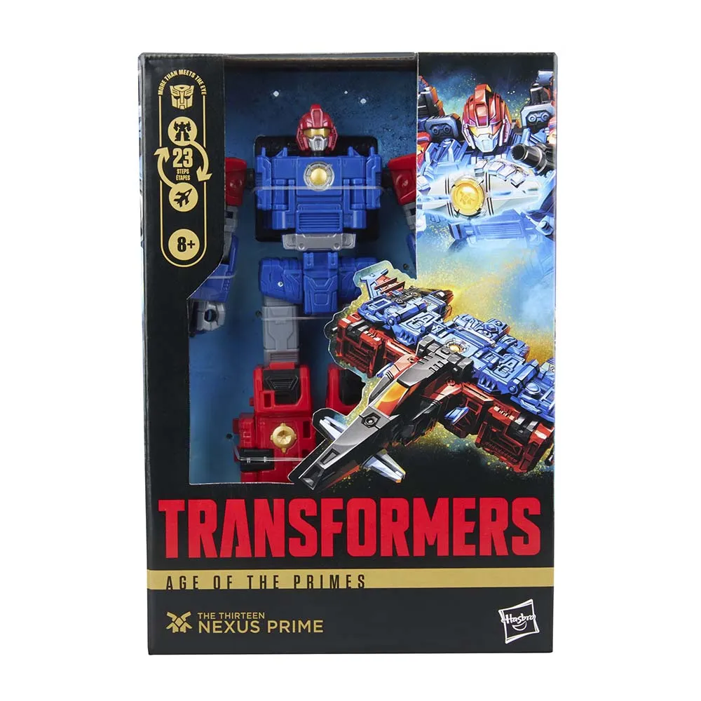 Figurine - Transformers Age of the Primes - Nexus Prime Voyager Action Figure 15.5 cm