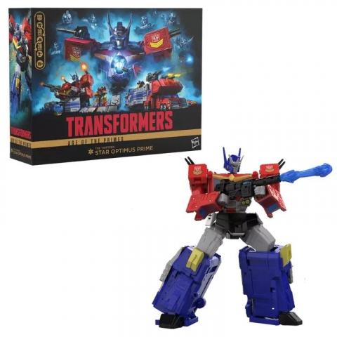 Figurine - Transformers Age of the Primes – Star Optimus Prime Titan Class 38 cm