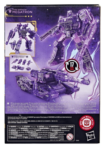 PRECOMENZI - Transformers Age of the Primes Voyager Class Action Figure Dark Energon Megatron 17 cm