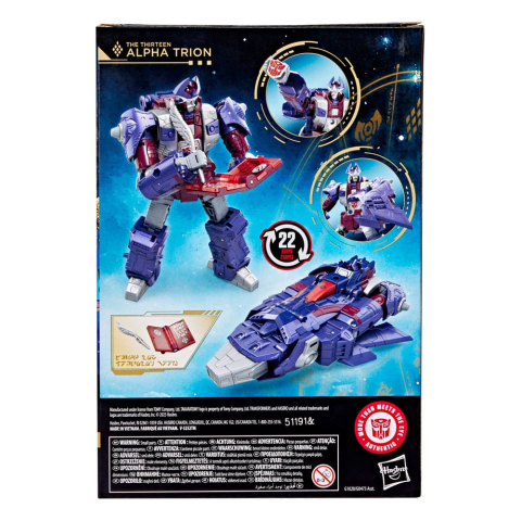Transformers Age of the Primes Voyager Class Action Figure The Thirteen: Alpha Trion 18 cm [7]