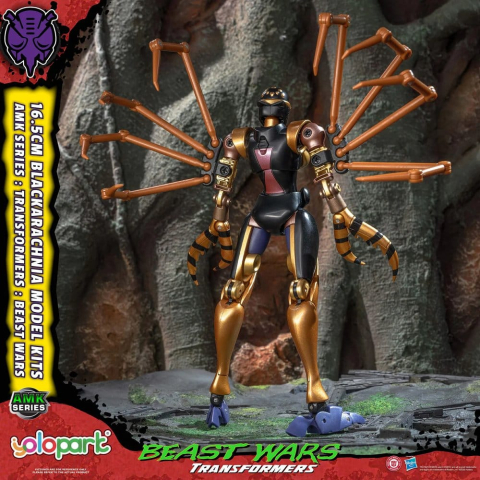 PRECOMENZI - Transformers AMK Series Plastic Model Kit Beast Wars Blackarachnia 18 cm
