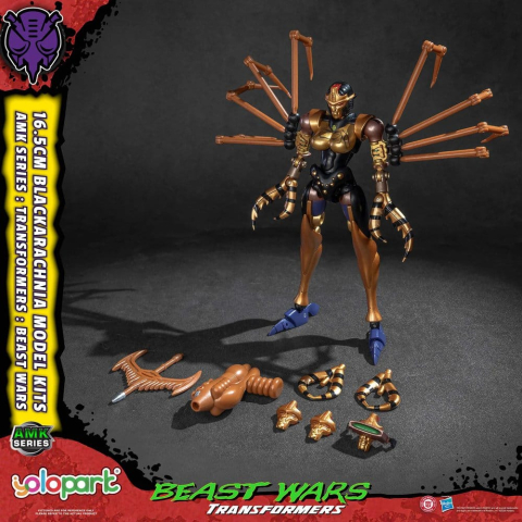 Transformers AMK Series Plastic Model Kit Beast Wars Blackarachnia 18 cm [1]