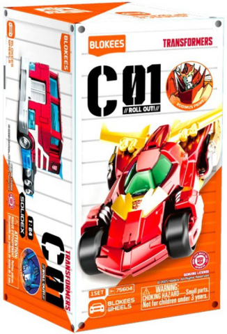 Noutati - Transformers Blokees Wheels C01 Roll Out 1:64 Model Kit - Blind Box