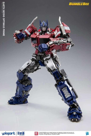 Jucarii - Transformers Bumblebee Plastic Model Kit Earth mode Optimus Prime 30 cm