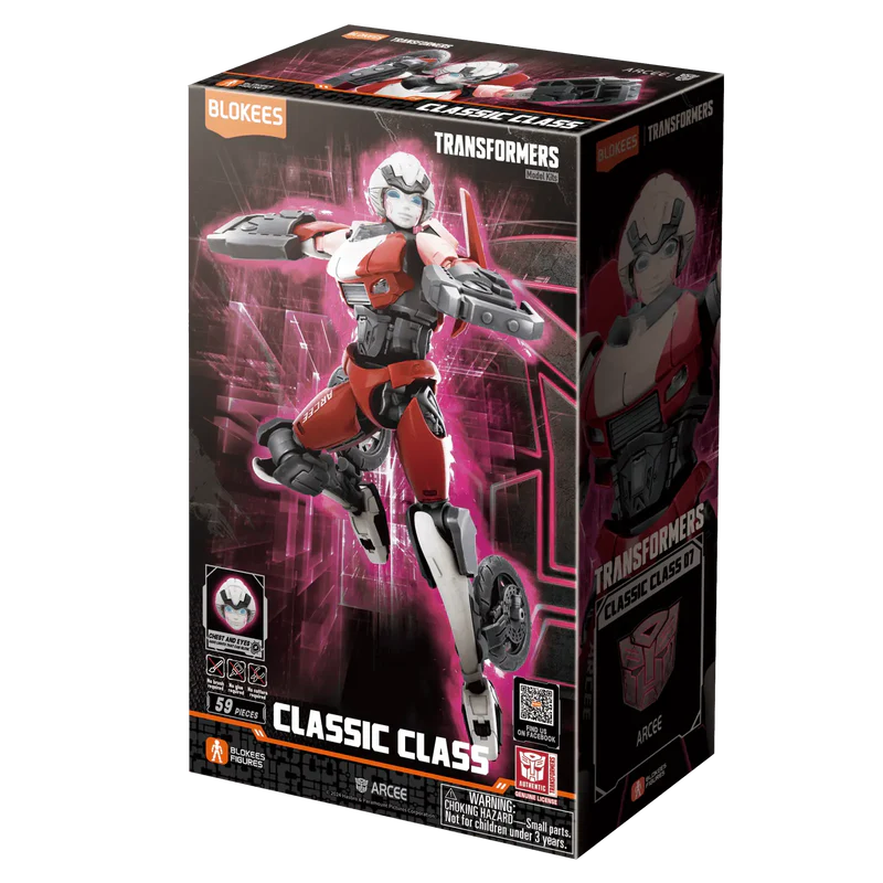 Noutati - Transformers Classic Class Arcee DIY Model Kit Blokees