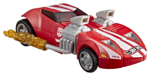 Transformers Collaborative Hot Wheels x Transformers Deluxe Class Action Figure Twin Mill 13 cm [2]