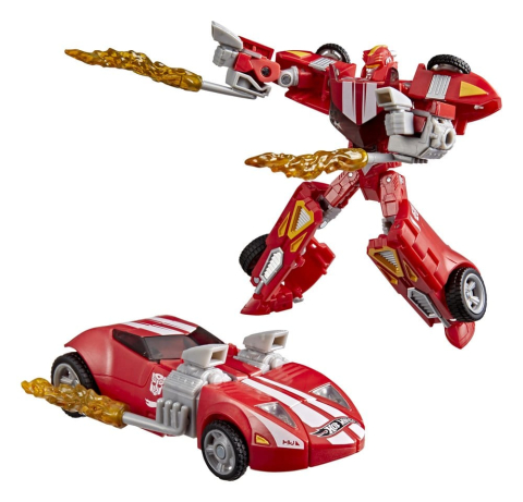 Transformers Collaborative Hot Wheels x Transformers Deluxe Class Action Figure Twin Mill 13 cm [3]