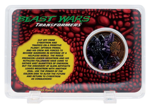 Transformers Collectable Coin Beast Wars 30th Anniversary Limited Edition [4]
