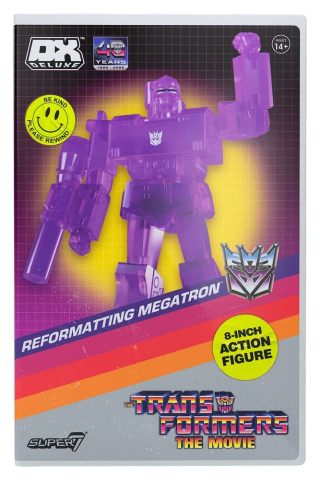 PRECOMENZI - Transformers Deluxe Action Figure Wave 02 Reformatting Megatron (VHS, The Movie)
