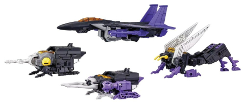 PRECOMENZI - Transformers Dramatic Capture Series Action Figure 4-Pack Decepticons Part 2