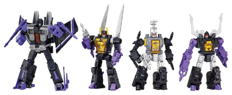 Transformers Dramatic Capture Series Action Figure 4-Pack Decepticons Part 2 [6]