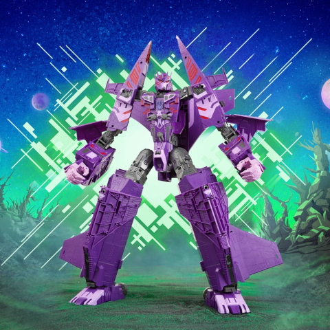 Jucarii - Transformers Generations Legacy Evolution Titan Class Action Figure Decepticon Nemesis 60 cm