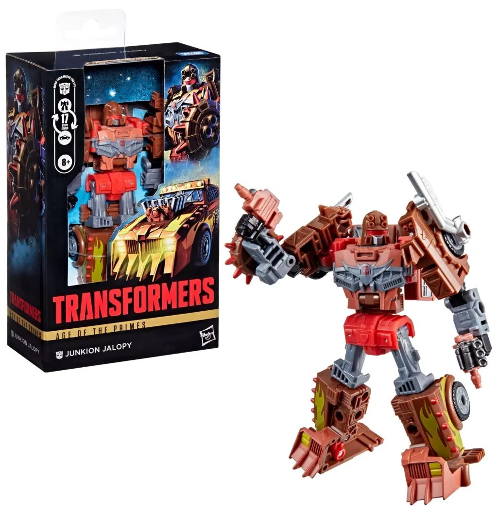 Transformers Junkion Jalopy Age of the Primes Deluxe Class Figurina 14 cm [2]
