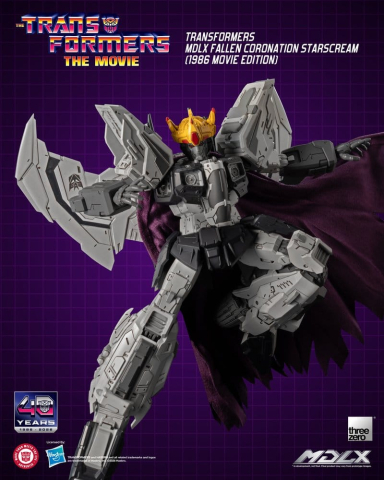 Transformers MDLX Action Figure Fallen Coronation Starscream (1986 Movie Edition) 20 cm [4]