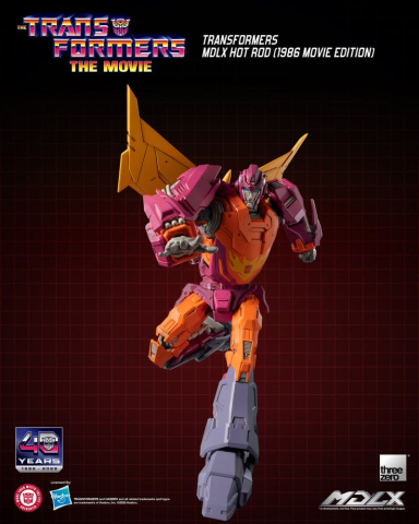Transformers MDLX Action Figure Hot Rod (1986 Movie Edition) 18 cm [6]