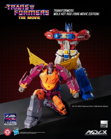 Transformers MDLX Action Figure Hot Rod (1986 Movie Edition) 18 cm [9]