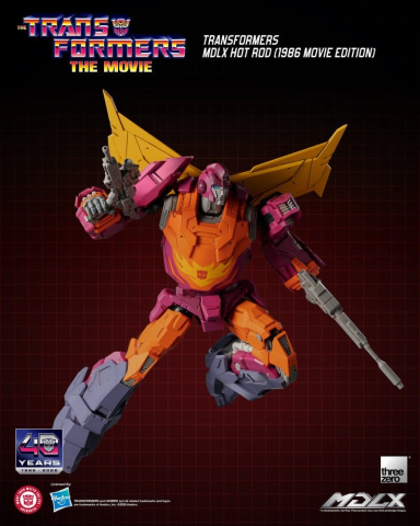 Transformers MDLX Action Figure Hot Rod (1986 Movie Edition) 18 cm [3]