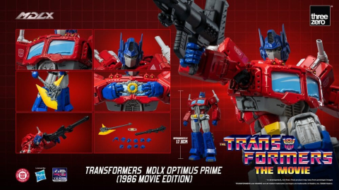 Transformers MDLX Action Figure Optimus Prime (1986 Movie Edition) 18 cm [7]