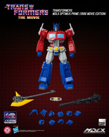 Transformers MDLX Action Figure Optimus Prime (1986 Movie Edition) 18 cm [6]