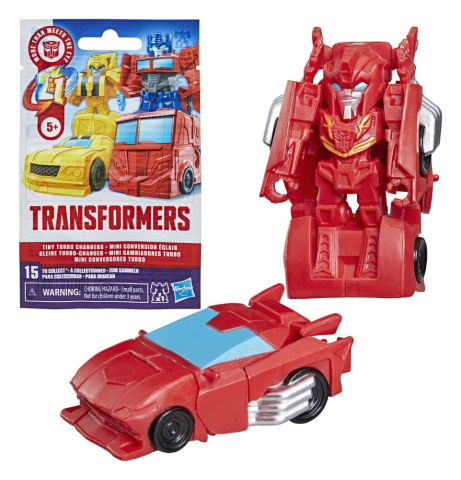 Transformers Mini Action Figures 4 cm Tiny Turbo Changers Blind Box Display (24) [1]