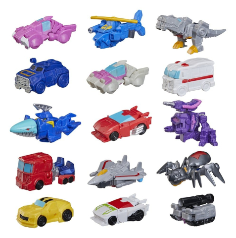 Transformers Mini Action Figures 4 cm Tiny Turbo Changers Blind Box Display (24) [15]
