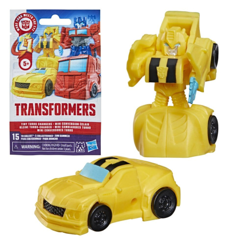 Transformers Mini Action Figures 4 cm Tiny Turbo Changers Blind Box Display (24) [9]