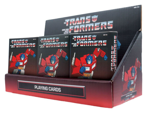 PRECOMENZI - Transformers Playing Cards Display (12)