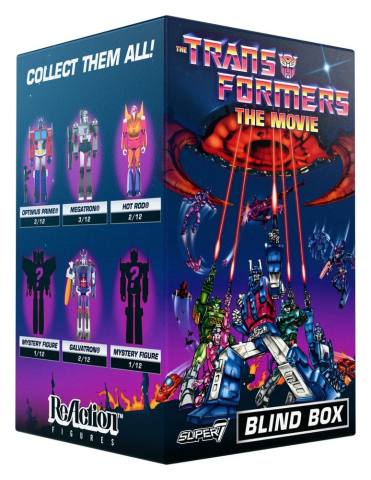 PRECOMENZI - Transformers ReAction Action Figures Wave 05 The Movie Blind Box 10 cm Display (12)